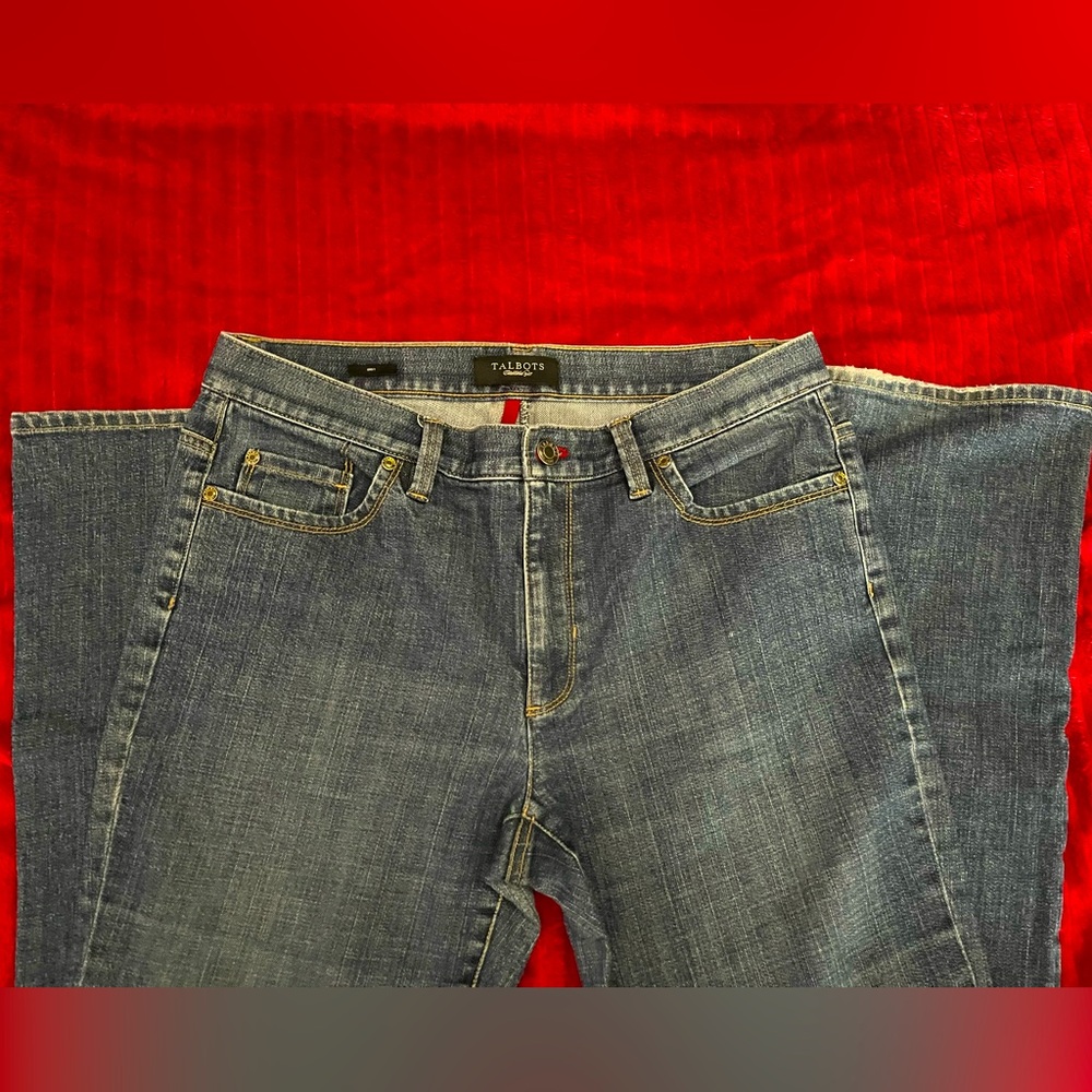 Talbots Classic Boot Cut Medium Wash Jeans